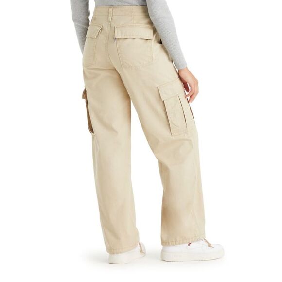 Levi's - Women's Mid Rise Straight Leg Relaxed Jeans Safari Cargo - Picture 3 of 4